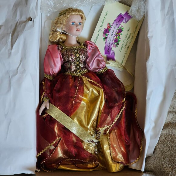 Vintage porcelain doll 2003 - Picture 4 of 7